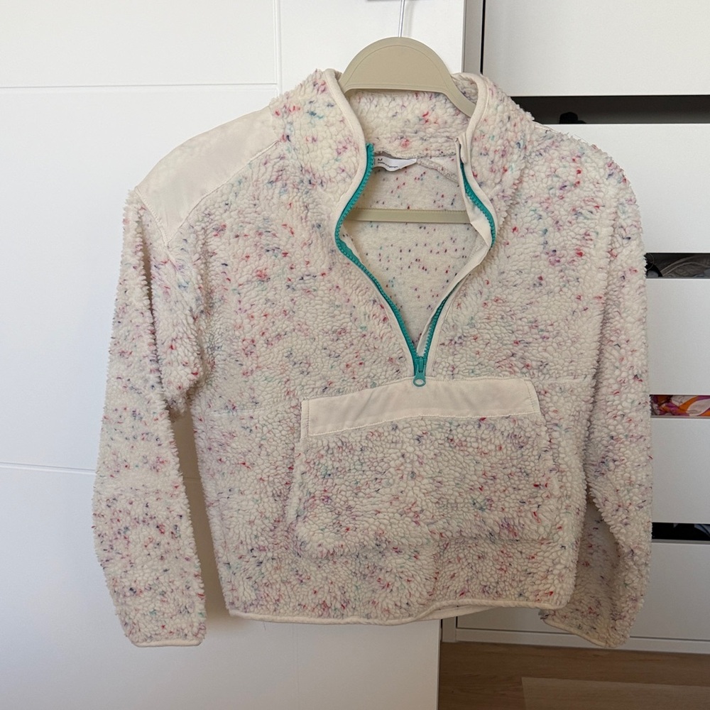 Cozy Cream Speckled kids  Sweater